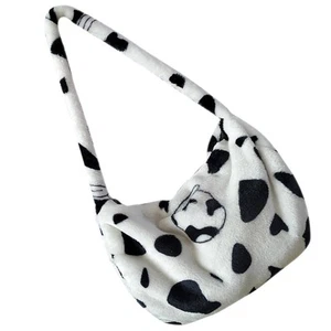 Plush Bag Winter Plush Handbag Chinese New Year Bag Faux Purse - Picture 1 of 12