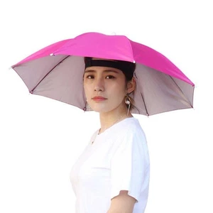 Sombrilla Sombreros Exterior Lluvia Plegable Pesca Camping Prendas para la cabeza Gorra Caliente T O3H1 - Imagen 1 de 18