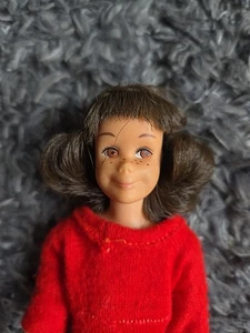 Vintage Rollerpuppe 1963 mit rotem Bajamss  - Bild 1 von 12