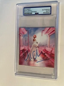 Nicki Minaj Signed Autographed CD Art Card PSA DNA Slabbed - Picture 1 of 1