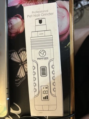 Molinillo de uñas eléctrico profesional Casfuy para perros 2 velocidades para mascotas Foto 1 de 4