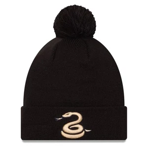 Men's New Era Black Philadelphia Union Jersey Hook Cuff Knit Hat with Pom - Picture 1 of 2