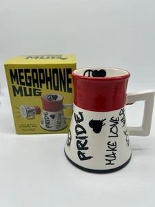 Pride Month Funny Gift Ceramic Mug Oversized Megaphone Voices 17 Oz 500 Ml - Bild 1 von 15