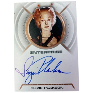Star Trek Suzie Plakson Tarah Signed Autograph Card A16 Enterprise 2003 Limited - Picture 1 of 2