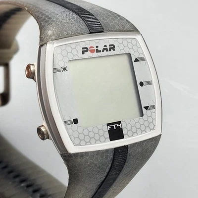 Reloj Monitor de Ritmo Cardíaco Digital Polar FT4 GRIS / Sin Batería Sin Probar Foto 1 de 4