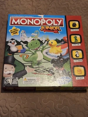 Hasbro Monopoly Junior Board Game 2017 Edition Complete Set - Image 1 of 3