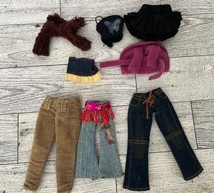 Bratz Kidz Lil Brats Ropa Ropa Prendas para el torso Jeans Faldas 8 Piezas - Imagen 1 de 5