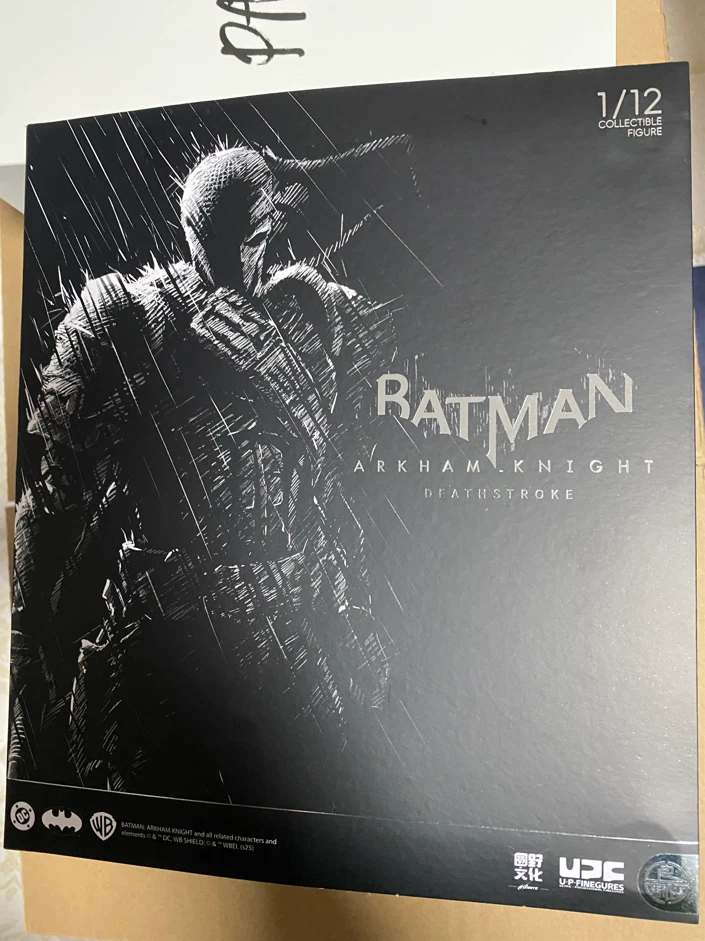 ¡EN STOCK! LPZZ DC Batman Arkham Knight 1/12 Deathstroke Figura de Acción Modelo Juguetes Foto 1 de 4