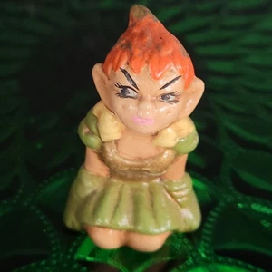 Figura de Elfo Pixie Gilner Pottery Años 50 MCM De Colección Fantasía Mística - Imagen 1 de 4