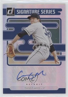 2021 Panini Donruss Signature Series Casey Mize #SS-CM Rookie Auto RC - Image 1 of 2