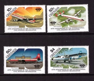 Grenada Grenadines 1985 Planes Aviation set mint MNH stamps - Picture 1 of 1