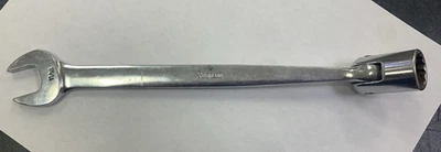Snap-On Tools FH022 11/16"  Flex Head Socket/Open End Wrench - USED Snap On - Image 1 of 4
