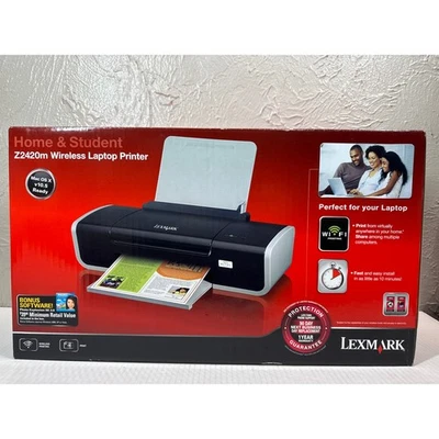 Lexmark Z2420m Wireless Laptop Printer Easy Setup New in Box - Image 1 of 4