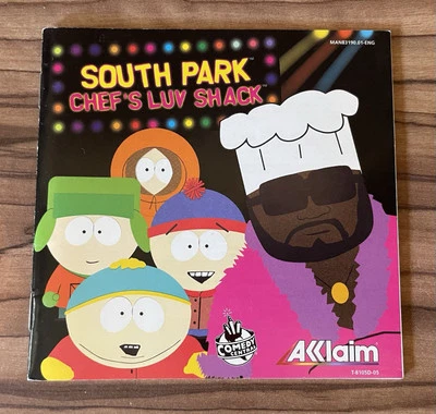 South Park Chef’s Luv Shack Sega Dreamcast Game Manual Instruction Booklet - Image 1 of 2