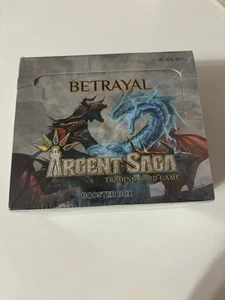Neu Betrayal 2.0 Argent Saga CCG TCG Booster Box 24 Packs 10 Karten pro Pack - Bild 1 von 1