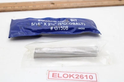 Grizzly G1508 5/16" x 2-1/2"  HSS 5 % Cobalt Tool Bit New - Image 1 of 4