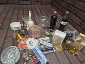 Grandma Grandpa Junk Drawer Trinket Knick Knack Lot - Picture 1 of 5