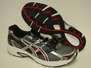 Scarpe da ginnastica da corsa Asics Gel Equation 4 T0F3N 9091 nero argento rosso - Foto 1 di 1