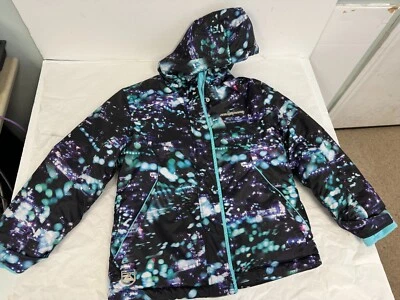 Водонепроницаемая куртка для девочек ZeroXposur 3–1 Heavy Weight Systems размер 7/8 Iris - Изображение 1 из 4