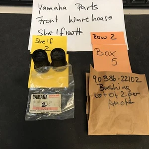 2 YAMAHA BUSHING SPECIAL NYLON 90386-22102-00 Y67 NIB - Picture 1 of 5