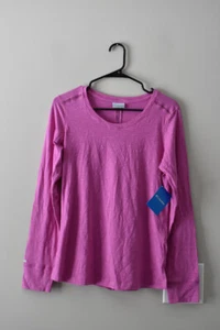 Columbia Women's Girl's Long Sleeve Pink Shirt Size Small Brand New - Picture 1 of 10