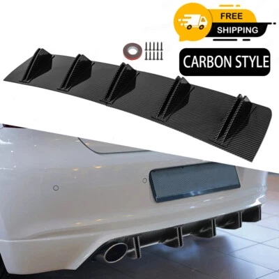 Для Chevrolet Camaro RS LT SS 10 плавников задний диффузор бампер кромка спойлер - Изображение 1 из 4