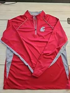 WSU COUGS Colosseum Mens XL Long Sleeve Shirt - Picture 1 of 4