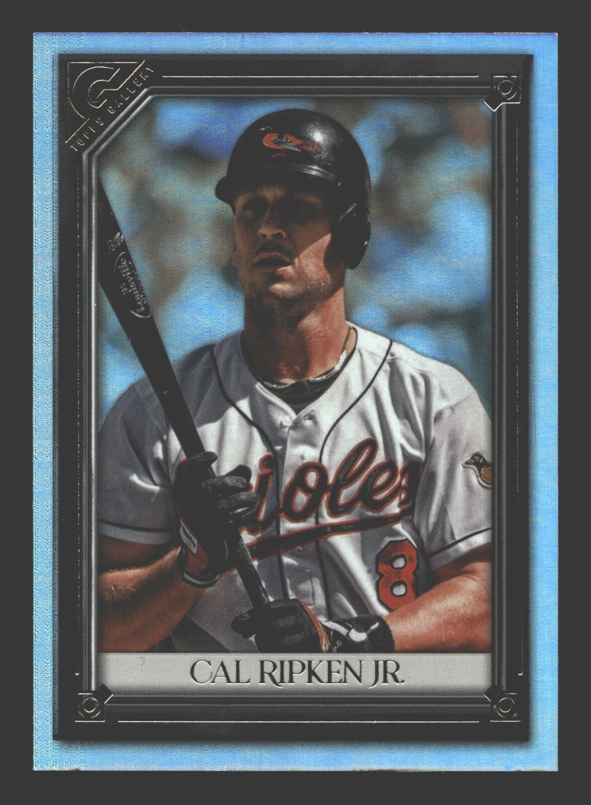 2021 Topps Gallery #50 Cal Ripken Jr. RAINBOW FOIL Baltimore Orioles