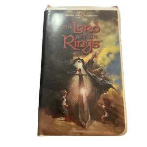 The Lord Of The Rings Warner Brothers Vintage 1978 VHS Very Good J.R.R Tolkien - Picture 1 of 2