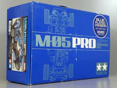 New Tamiya 1/10 R/C M-05 Pro Chassis Kit "Blue Plated Version Limited Edition" - Image 1 of 4