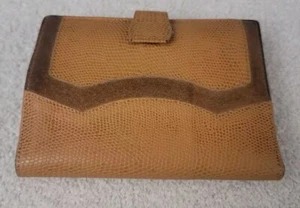 WOMAN'S SMALL GENUINE PIGSKIN WALLET By Princess Gardner Coin Purse - Picture 1 of 6