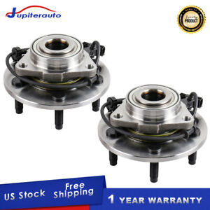 Pair Front Wheel Hub Bearing Assembly For 2002-2005 Dodge Ram 1500 52070323AA