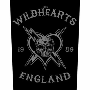 THE WILDHEARTS BIKER STYLE LARGE SIZE BACK PATCH OFFICIALLY LICENSED - Picture 1 of 5