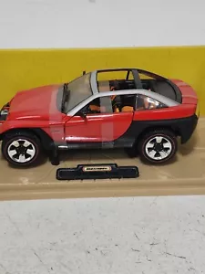 Matchbox Jeep Jeepster Concept Car Red Diecast 1/18 Scale Motor Trend - Picture 1 of 4