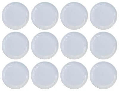 12er Set Frühstücksteller Brotteller MYNTE Stillwater hellblau 19,5cm IbLaursen - Bild 1 von 2