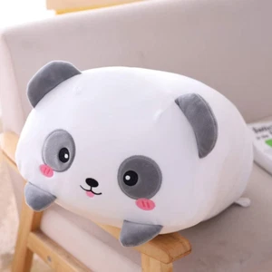 Panda Stuffed Animal Body Pillow, Soft Panda Plush Hugging Pillow Toy Gifts 33.5 - Picture 1 of 7