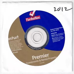 Intuit TurboTax Premier (2012 Federal + State ) for Windows/Mac. Rental property - Picture 1 of 1