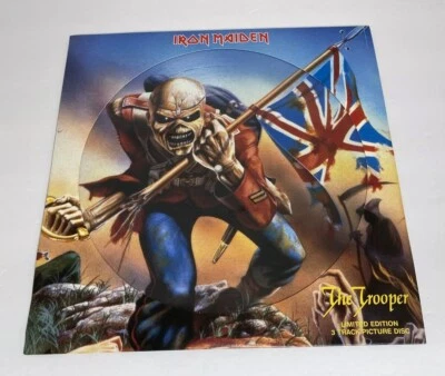 IRON MAIDEN ~ THE TROOPER ~ 12" PICTURE DISC LIMITED EDITION 2005 EMI ~ NM - Image 1 of 4