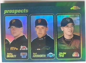 Bradley, Ainsworth, Chin-Hui Tsao 2001 Topps Chrome - Retrofractor #292 - Picture 1 of 2