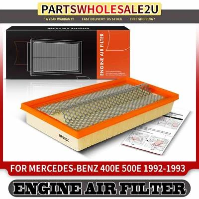 Filtro de aire del motor para Mercedes-Benz W124 400E 500E W140 400SE 400SEL 500SEC S420 Foto 1 de 4