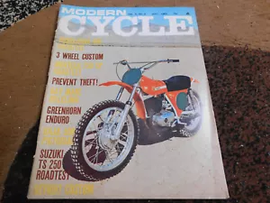 1969 Modern Cycle Magazine Husqvarna 400 Suzuki 250 Montessa 250 Cappra GT - Picture 1 of 2
