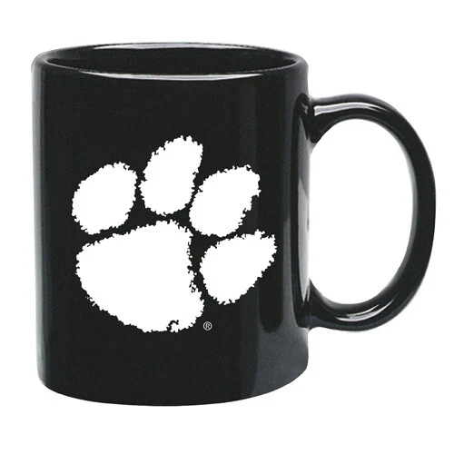 Taza de café de cerámica negra de 15 oz con licencia oficial de la NCAA Foto 1 de 1