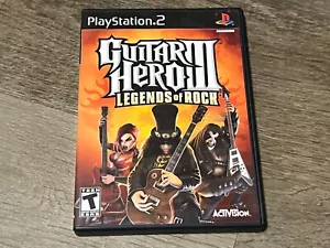 Guitar Hero III Legends of Rock PlayStation 2 PS2 Completo Auténtico - Imagen 1 de 5