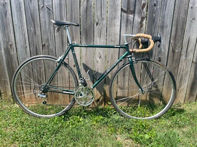 Bicicleta de estrada anos 90 Bianchi Eros 54cm, conjunto Campagnolo Mirage 3x8 - Imagem 1 de 4