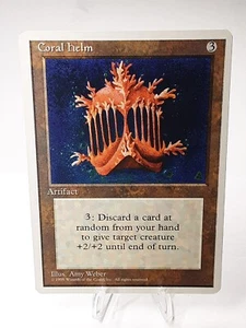MTG - 4th Edition - Coral Helm - Rare - Lightly Played - Picture 1 of 5