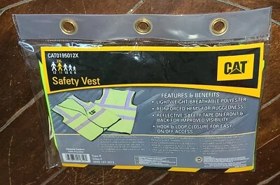Chaleco de seguridad CAT: ligero + cinta de seguridad en la parte delantera y trasera ~ talla 2XL ~ CAT0195012X Foto 1 de 2