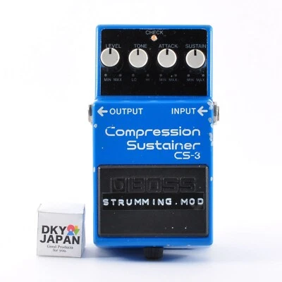 Boss CS-3 Strumming modificato.Mod supporto a compressione usato dal Giappone #FC71510 - Immagine 1 di 4