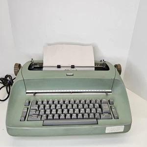 Vintage IBM Selectric Model 72 Golfball elektrische Schreibmaschine grün getestet - Bild 1 von 15