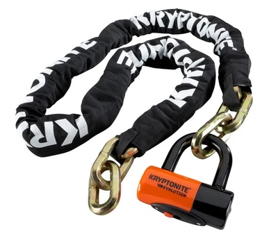 Kryptonite New York Chain Evolution Series-4 Disc Lock 999522 5'5'' 170cm x12mm - Image 1 of 4