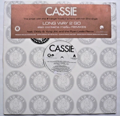 CASSIE - LONG WAY 2 GO - VINYL  12", 33 RPM - MAXI-SINGLE, PROMO - US 2006 - Bild 1 von 3